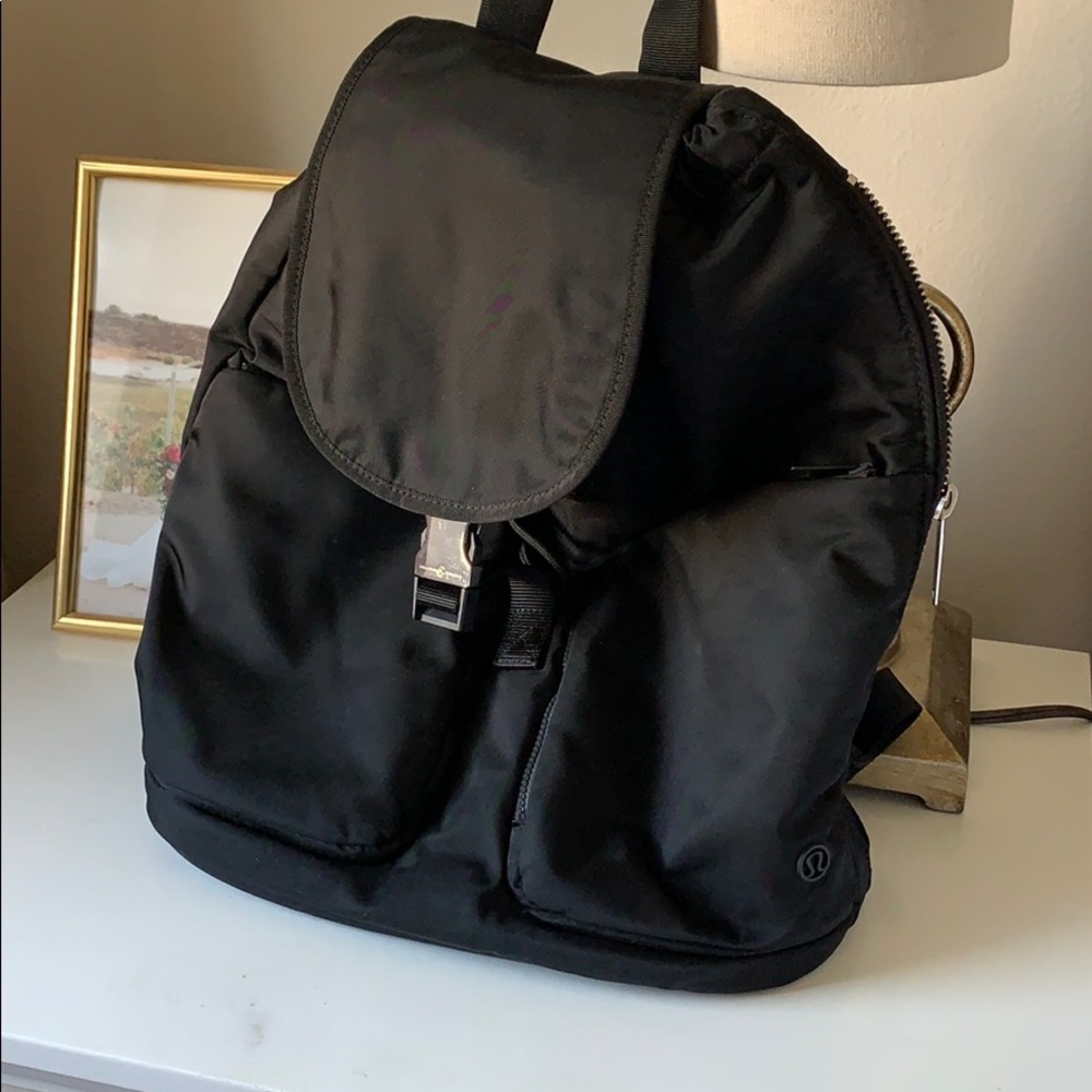 lululemon athletica Black Backpack